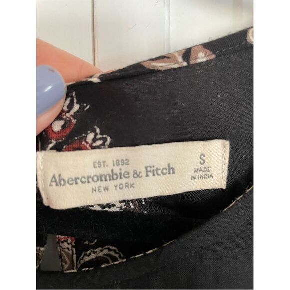 Abercrombie & fitch floral long tank size small - Picture 3 of 10